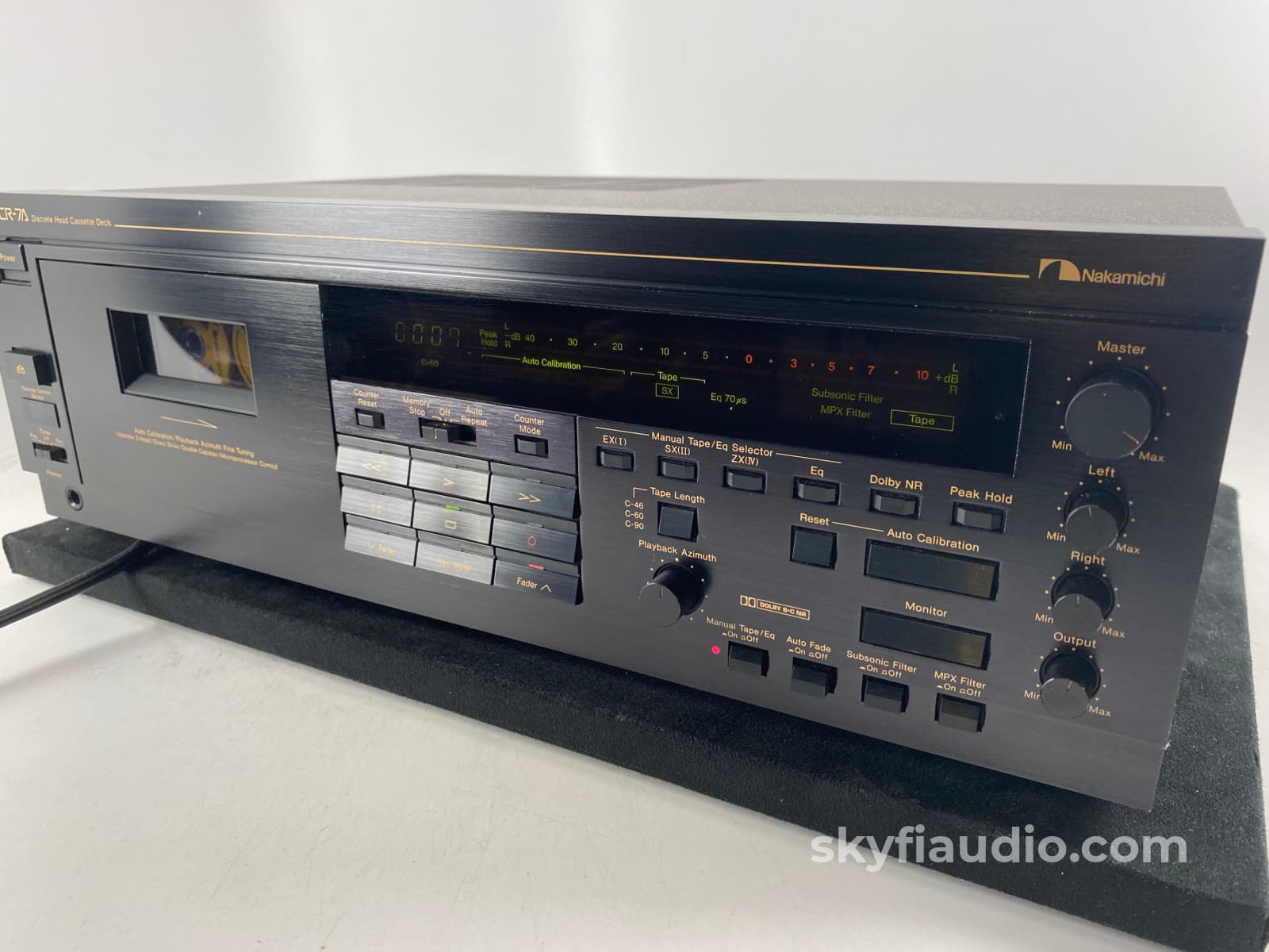 Nakamichi Cr-7A Tape Deck - Serviced