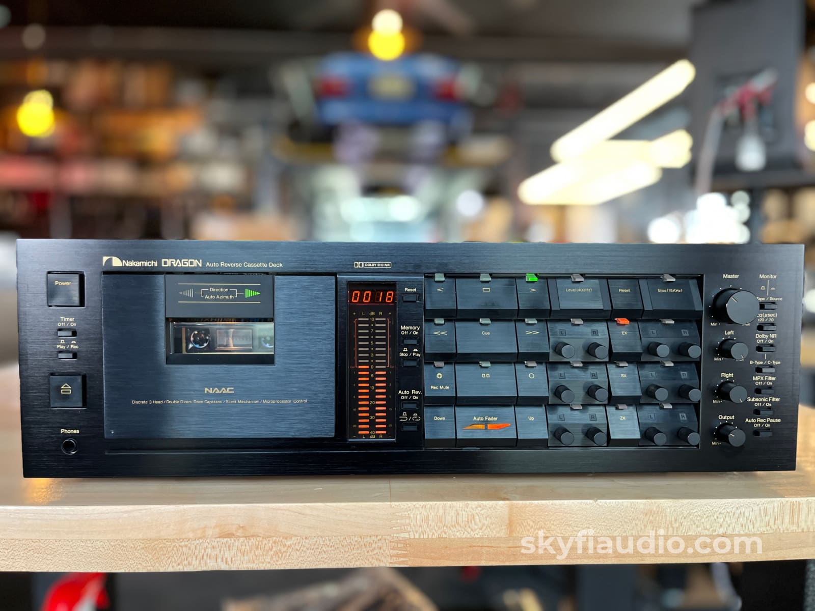 Nakamichi DRAGON Cassette deck - Serviced by Willie Hermann Tape Deck