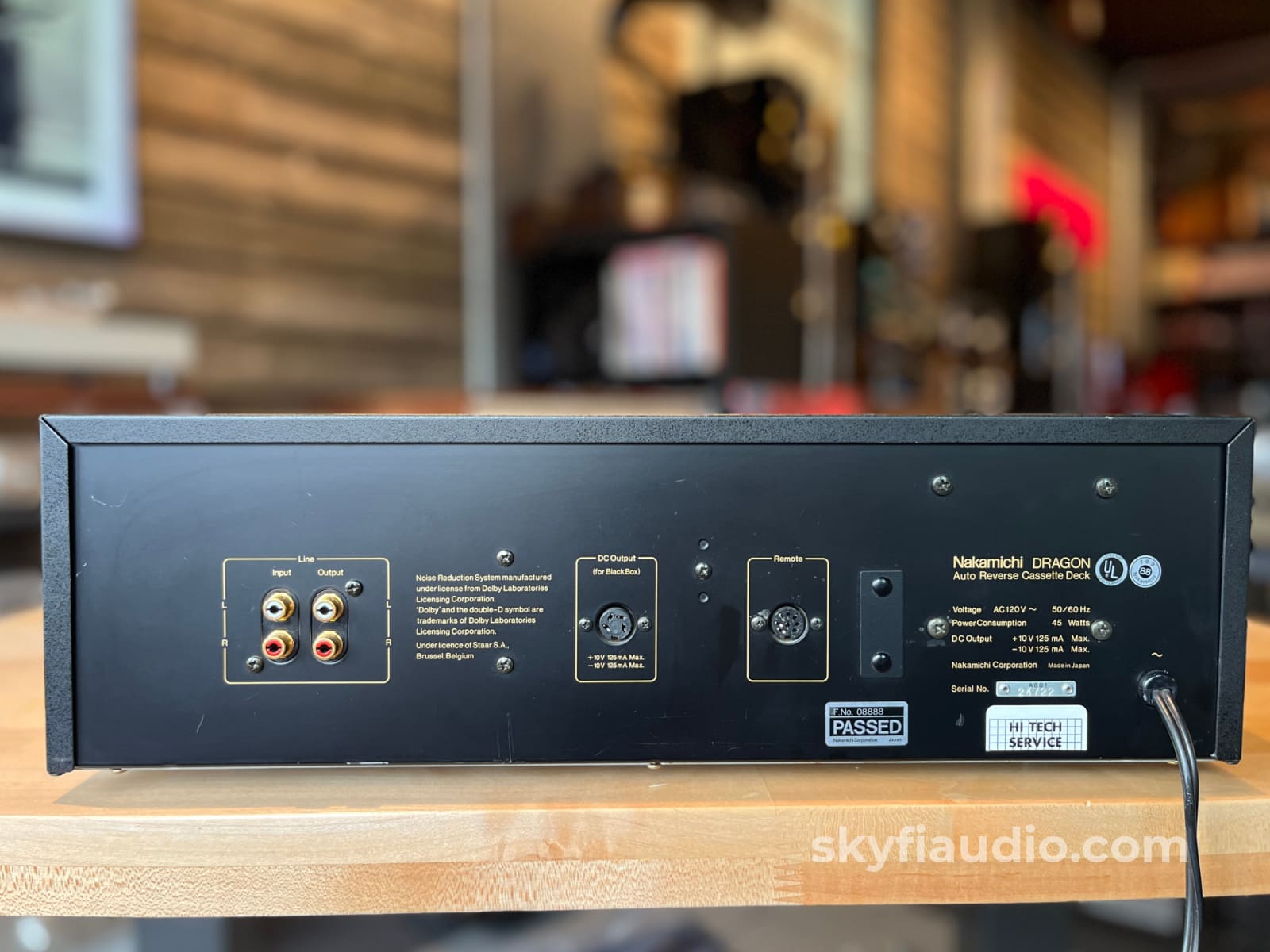 Nakamichi DRAGON Cassette deck - Serviced by Willie Hermann Tape Deck