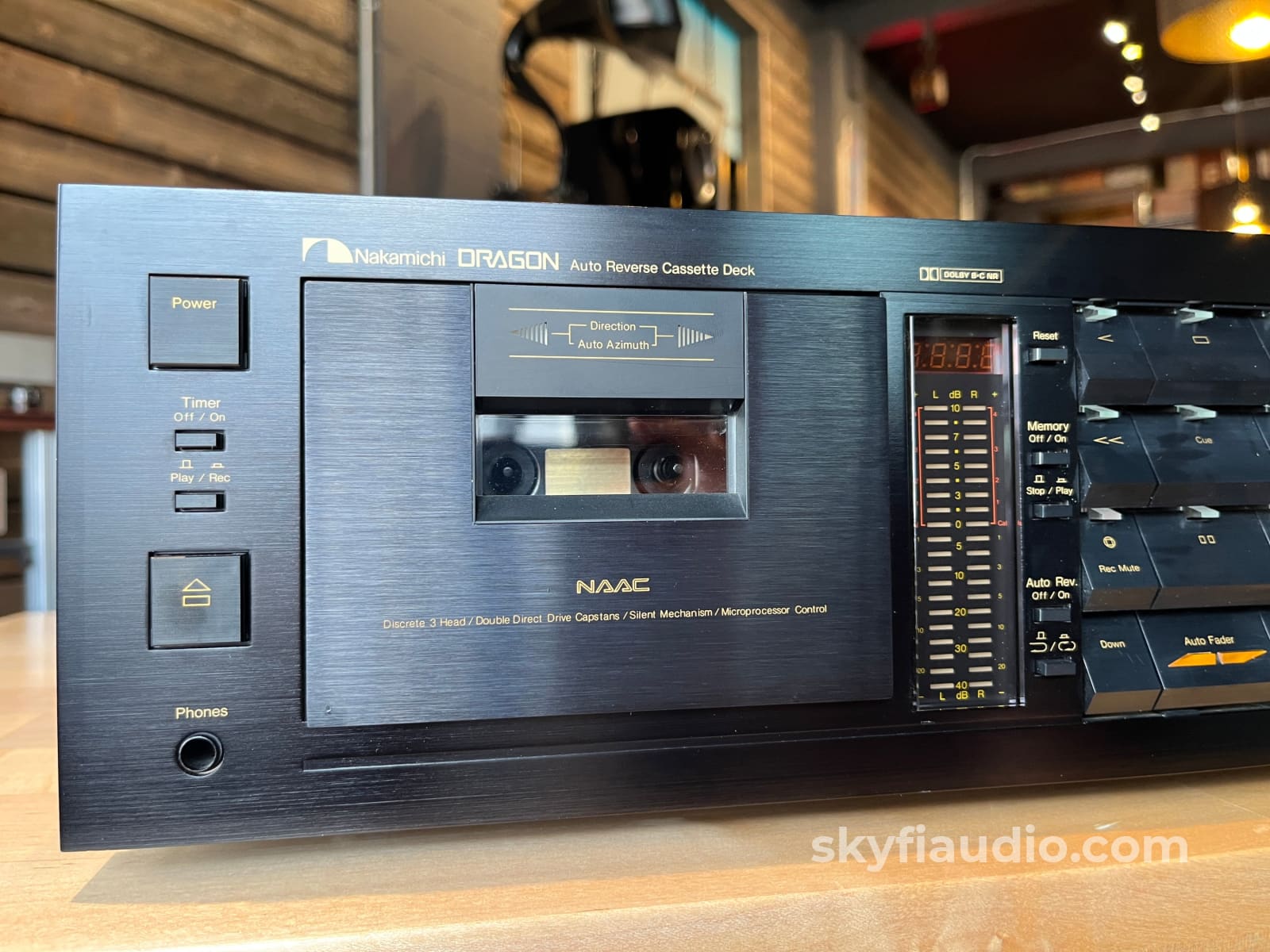 Nakamichi DRAGON Cassette deck - Serviced by Willie Hermann Tape Deck