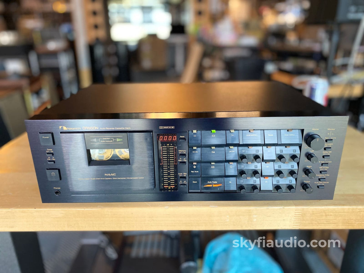 Nakamichi Dragon Tape Deck Minty And Serviced