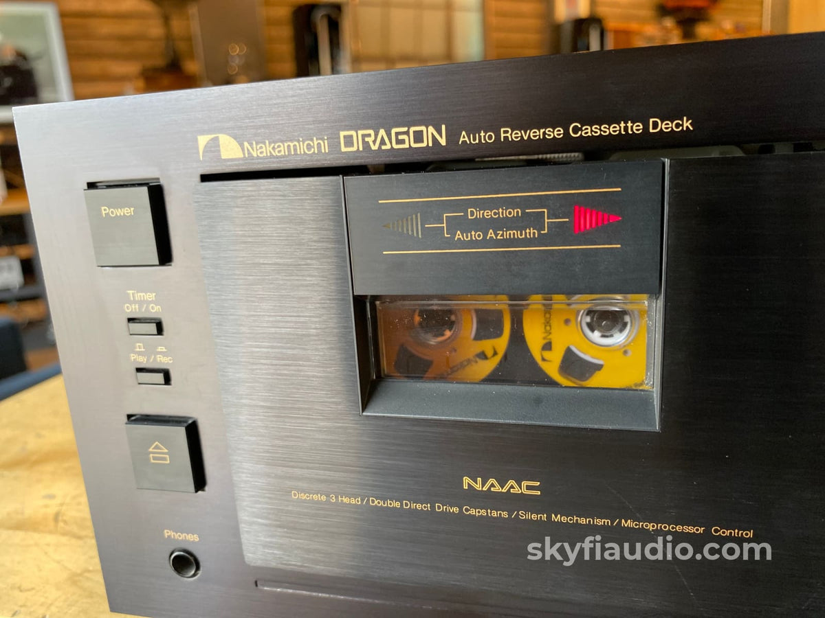 Nakamichi Dragon Tape Deck Minty And Serviced Tape Deck
