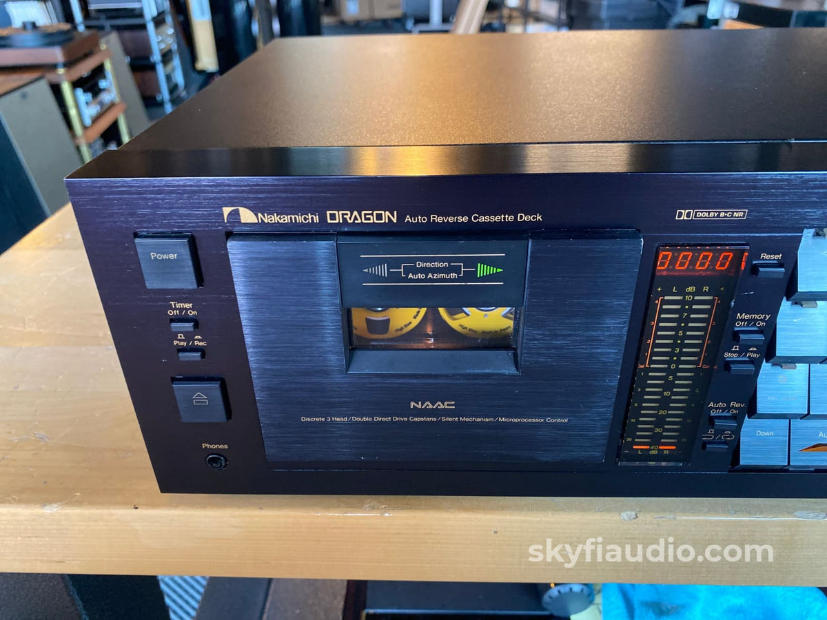 Nakamichi Dragon Tape Deck Minty And Serviced