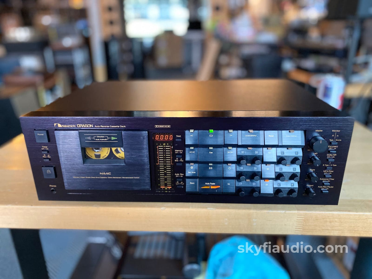 Nakamichi Dragon Tape Deck Minty And Serviced