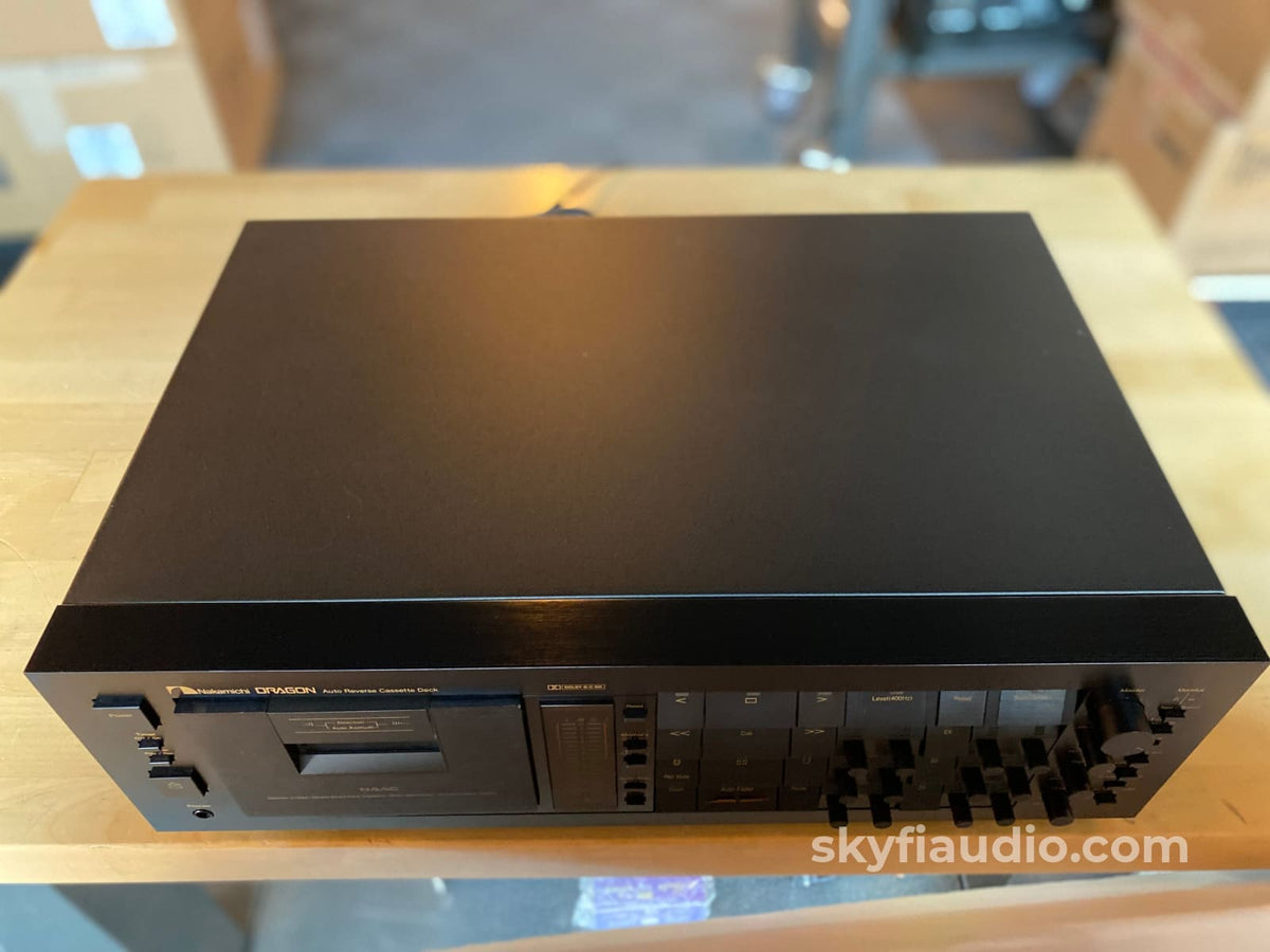 Nakamichi Dragon Tape Deck Minty And Serviced Tape Deck
