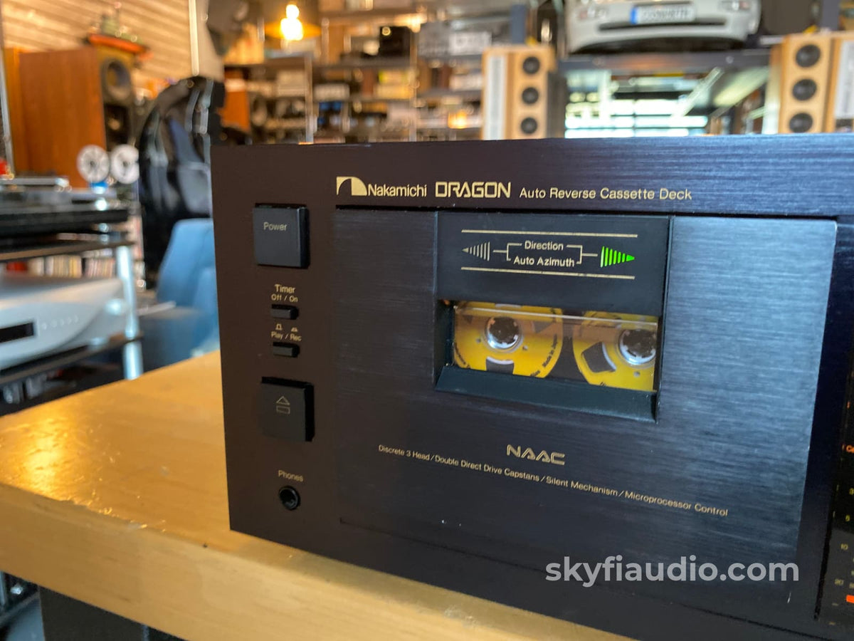 Nakamichi Dragon Tape Deck Minty And Serviced