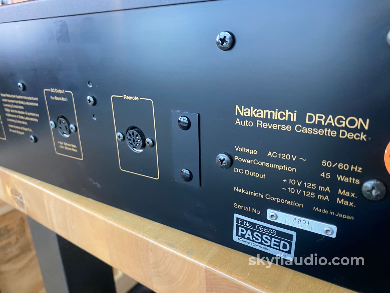 Nakamichi Dragon Tape Deck Serviced