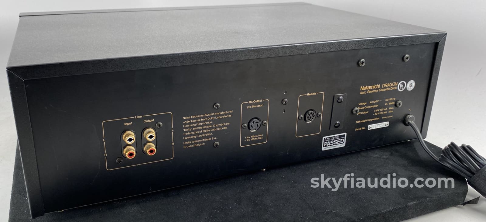 Nakamichi Dragon Tape Deck With Remote Restored And Amazing