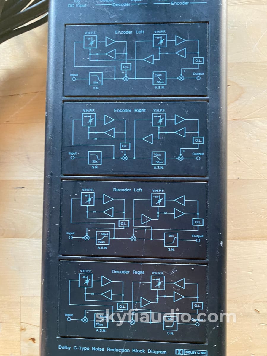 Nakamichi Nr-100 External Dolby C-Type Noise Reduction Processor - For 1000Zxl More Accessory