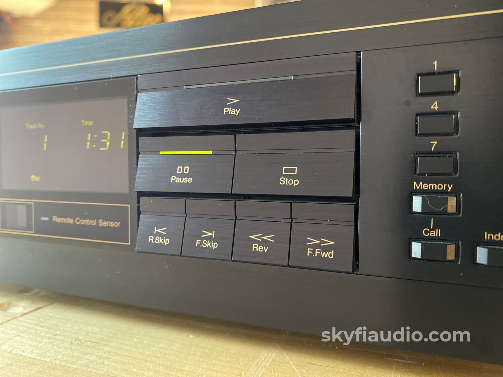Nakamichi Oms-7Aii Cd Player Featuring Dual Burr-Brown Dacs + Digital