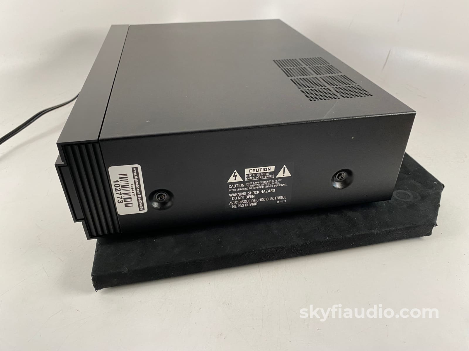 Nakamichi OMS-7AII Vintage CD Player With Remote - Dual Burr-Brown DAC
