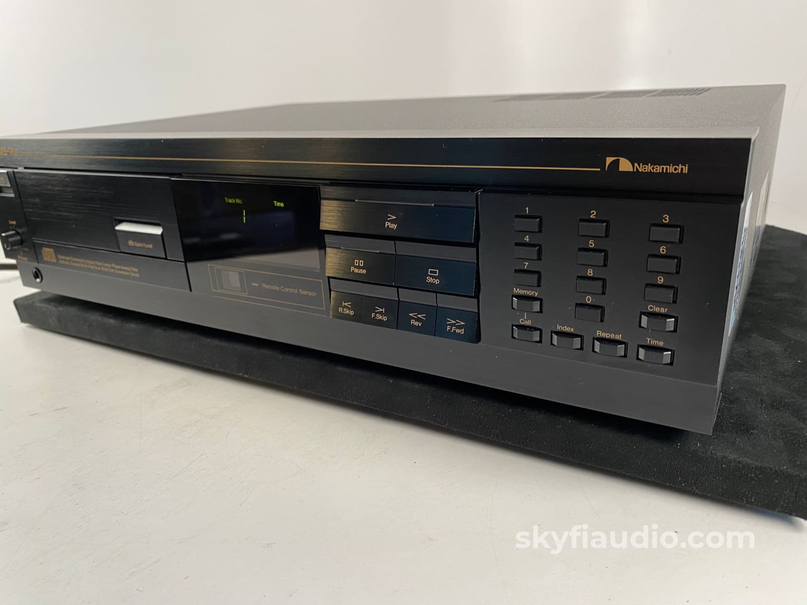Nakamichi OMS-7AII Vintage CD Player With Remote - Dual Burr-Brown DAC