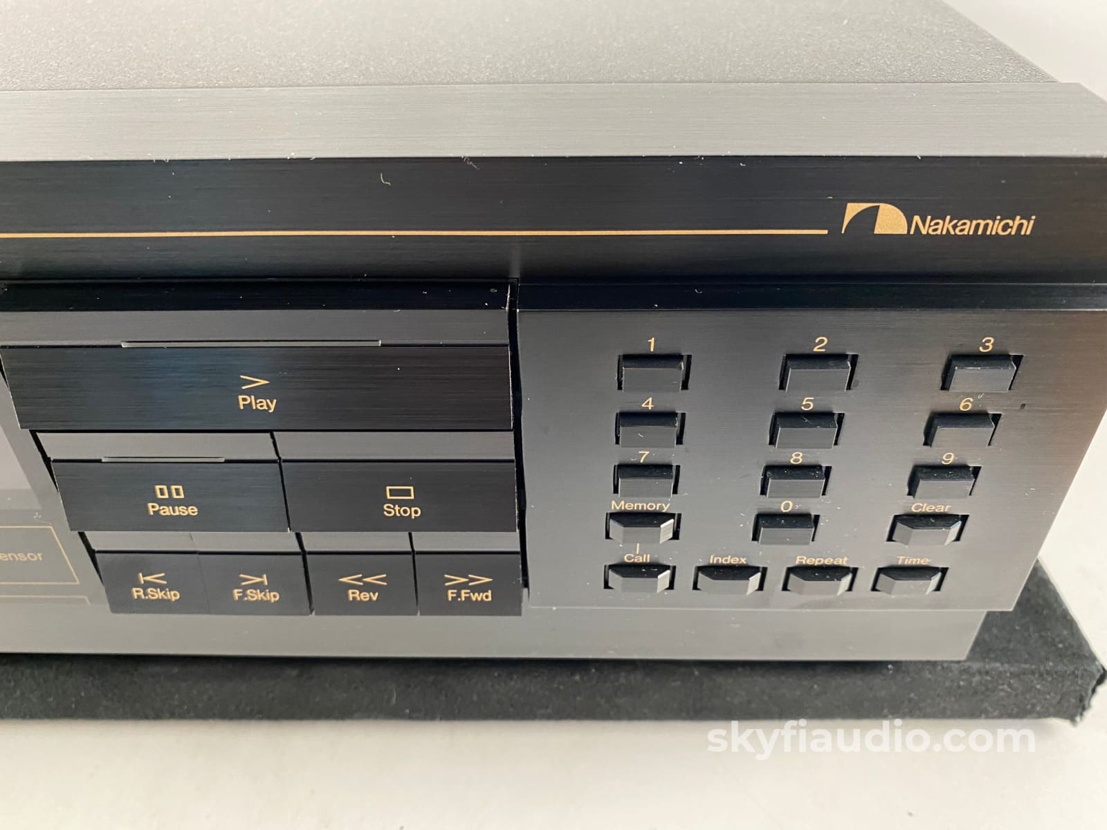 Nakamichi OMS-7AII Vintage CD Player With Remote - Dual Burr-Brown DAC