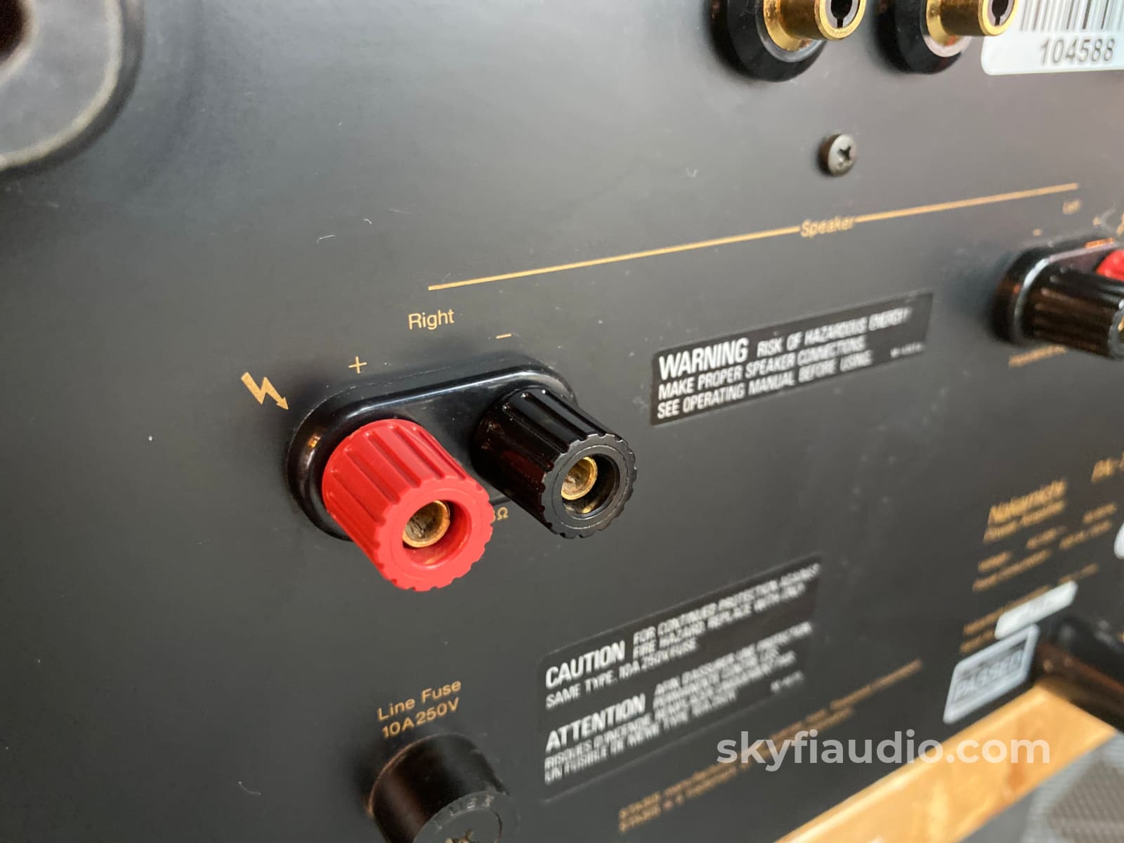Nakamichi Pa-7 Stasis Vintage Power Amplifier 200W X 2