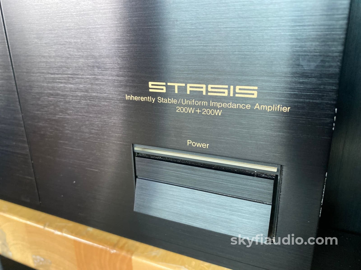 Nakamichi Pa-7 Stasis Vintage Power Amplifier 200W X 2