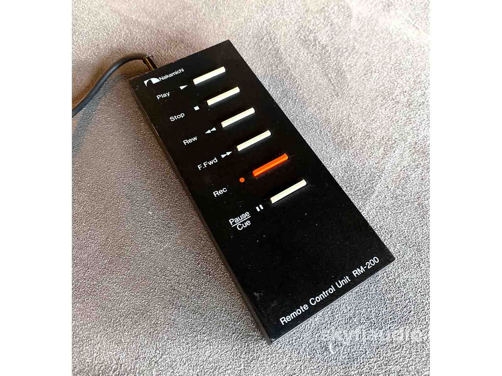 『美品』NAKAMICHI RM-20TAリモコン Nakamichi RM-200 Wired Remote Control - RARE - For Dragon, CR7A, ZX-9/