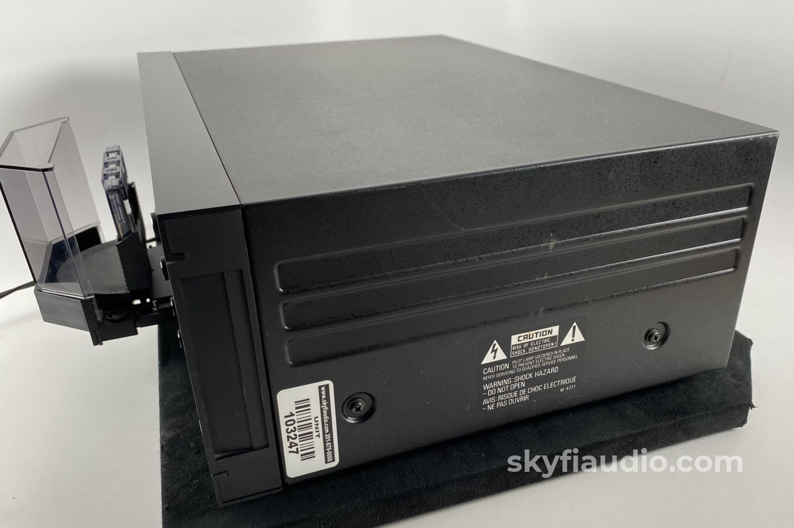 Nakamichi Rx-505 Tape Deck 3 Heads And Featuring Unique Physical Auto Reverse