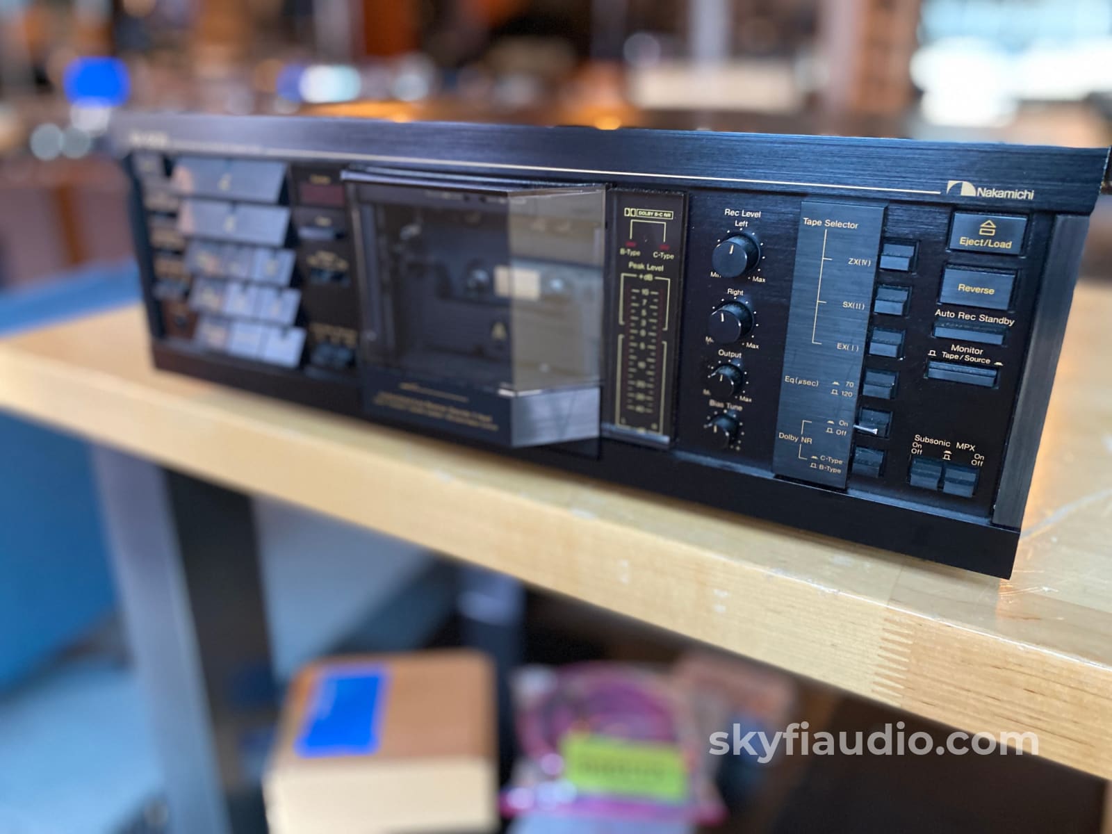 Nakamichi Rx-505 Tape Deck With Au And 3 Heads - Serviced