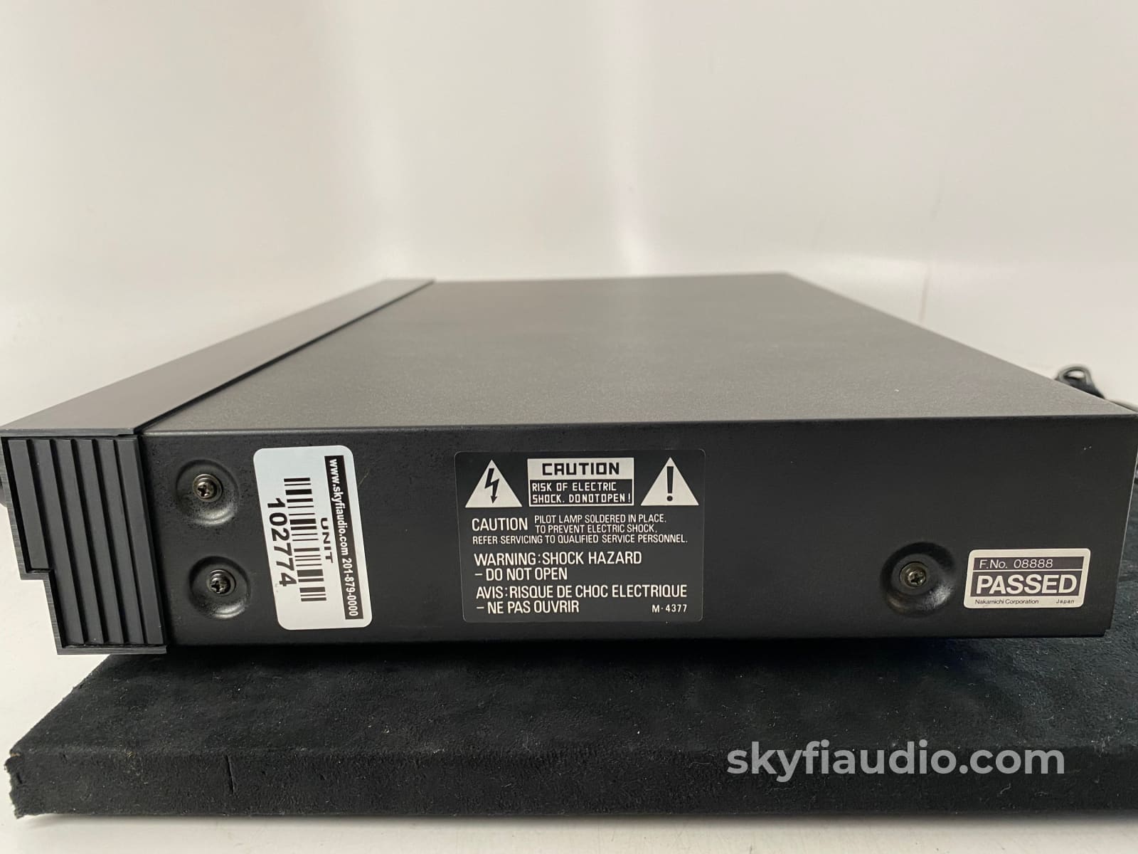 Nakamichi St-7 Vintage Fm Digital Synthesis Tuner