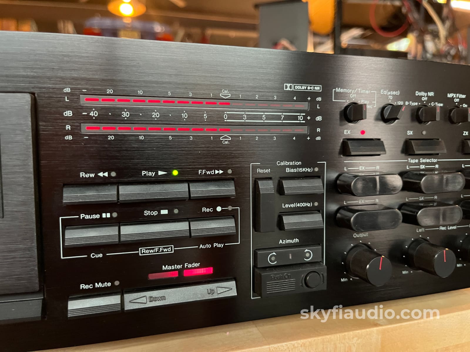 Nakamichi ZX-7 Cassette Deck - Overhauled in 2022 by Willie Hermann Se
