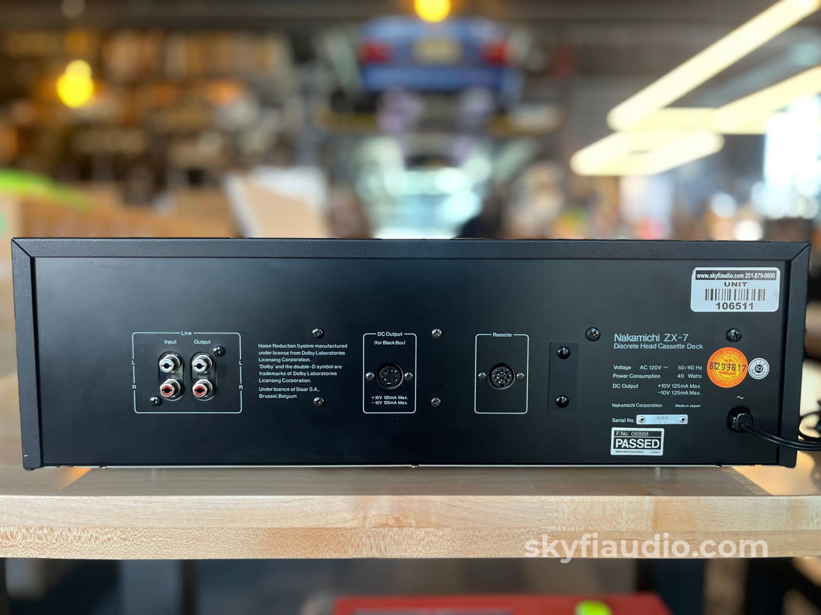 Nakamichi ZX-7 Cassette deck - Overhauled in 2022 Tape Deck