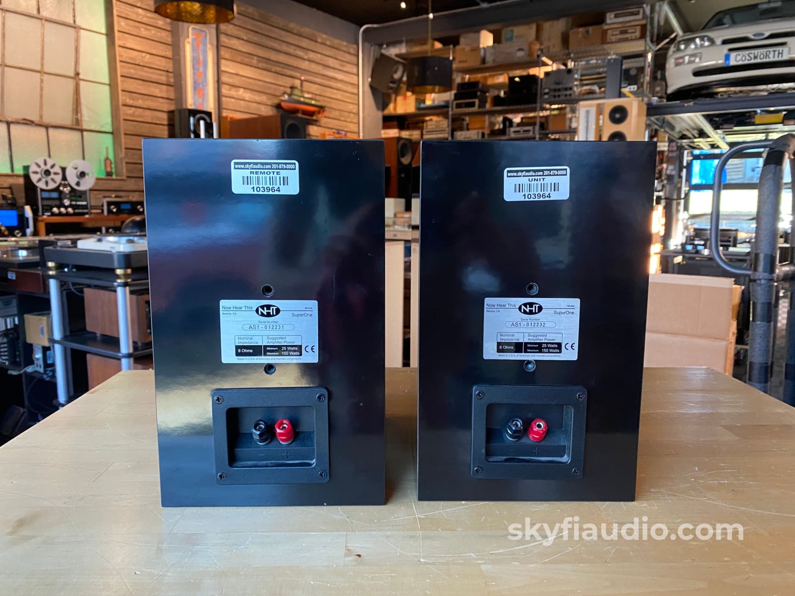 NHT SuperOne Bookshelf Speakers