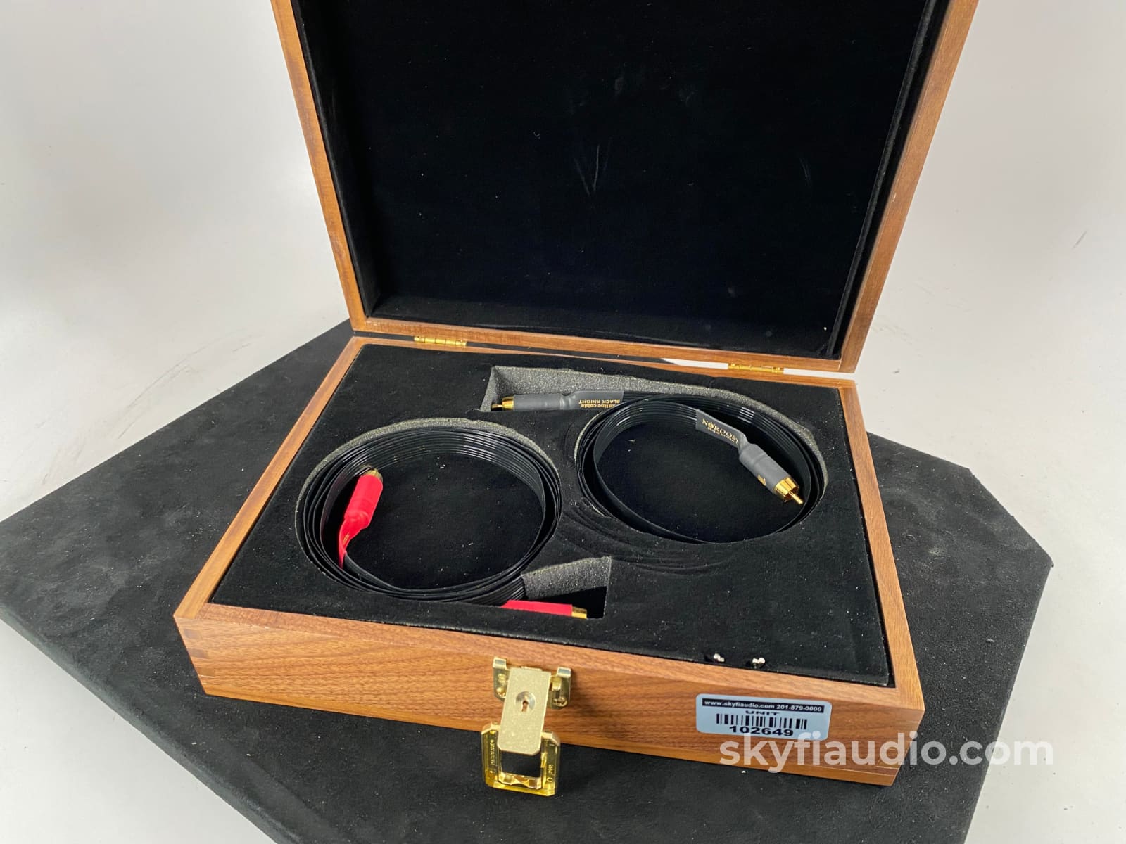 Nordost Black Knight 2M Rca Audio Cables In Box