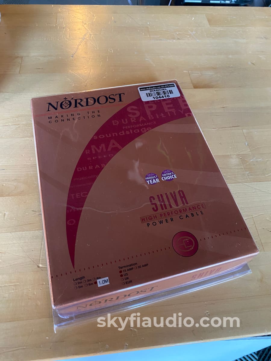 Nordost Shiva Power Cable In Box - 1M Recftpkbzc4Fmdjzk