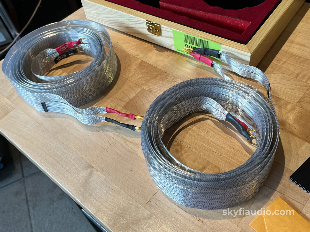 Nordost Valhalla 1 Speaker Cables - Spades and Banana Terminations - 4m - Cables