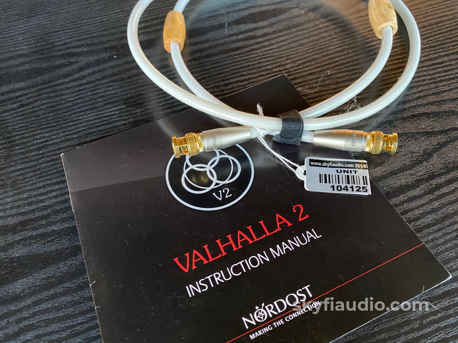 Nordost Valhalla 2 Coaxial Digital Cable W/Bnc Terminations - 1.5M Cables