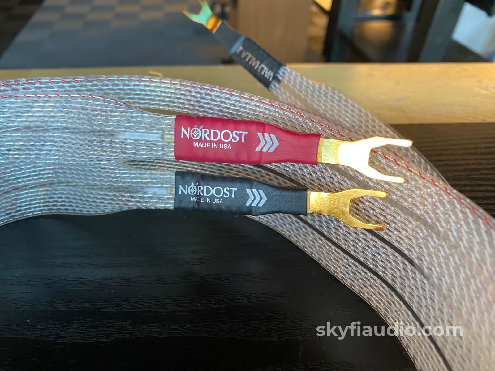 Nordost Valhalla 2 Speaker Cable Pair (Spade) 1.5M (57) For Mono Blocks Cables