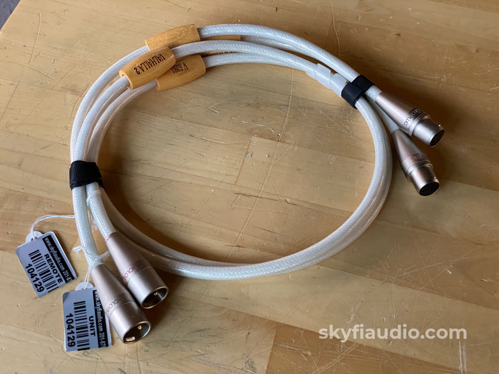Nordost Valhalla 2 XLR Audio Interconnect Cables 1M