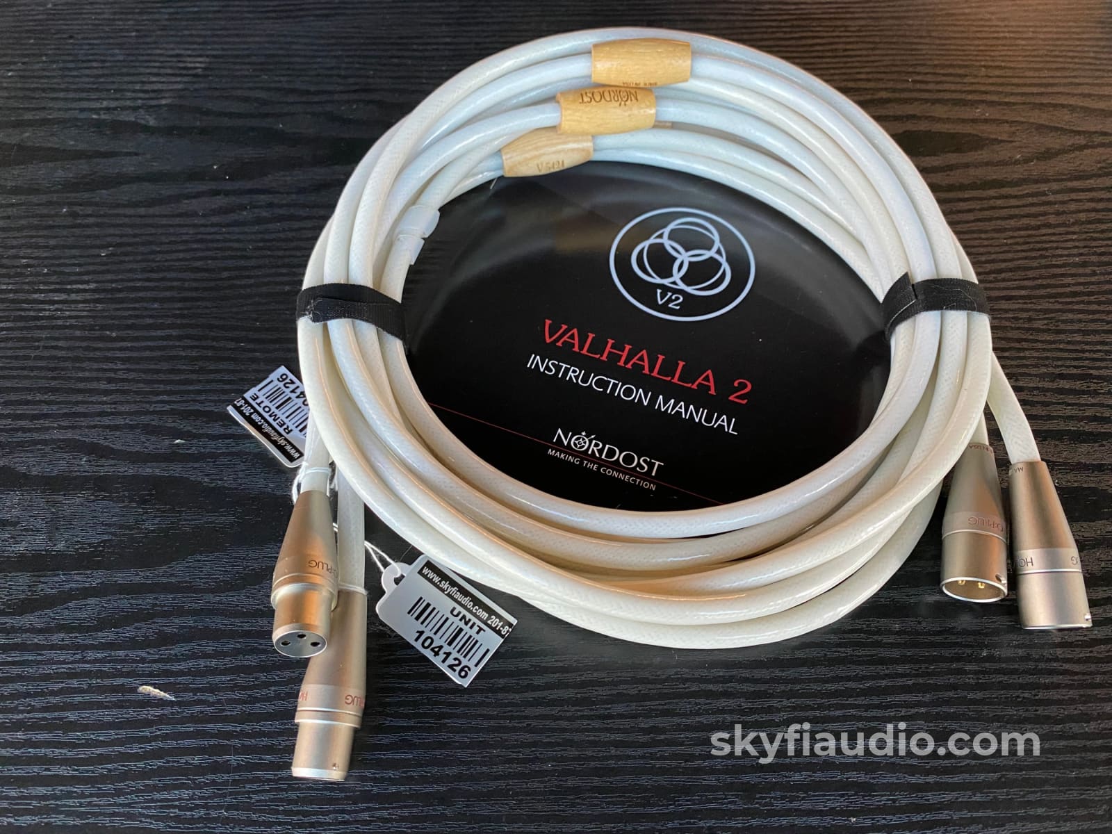 Nordost Valhalla 2 XLR Audio Interconnects (Pair) - 2m