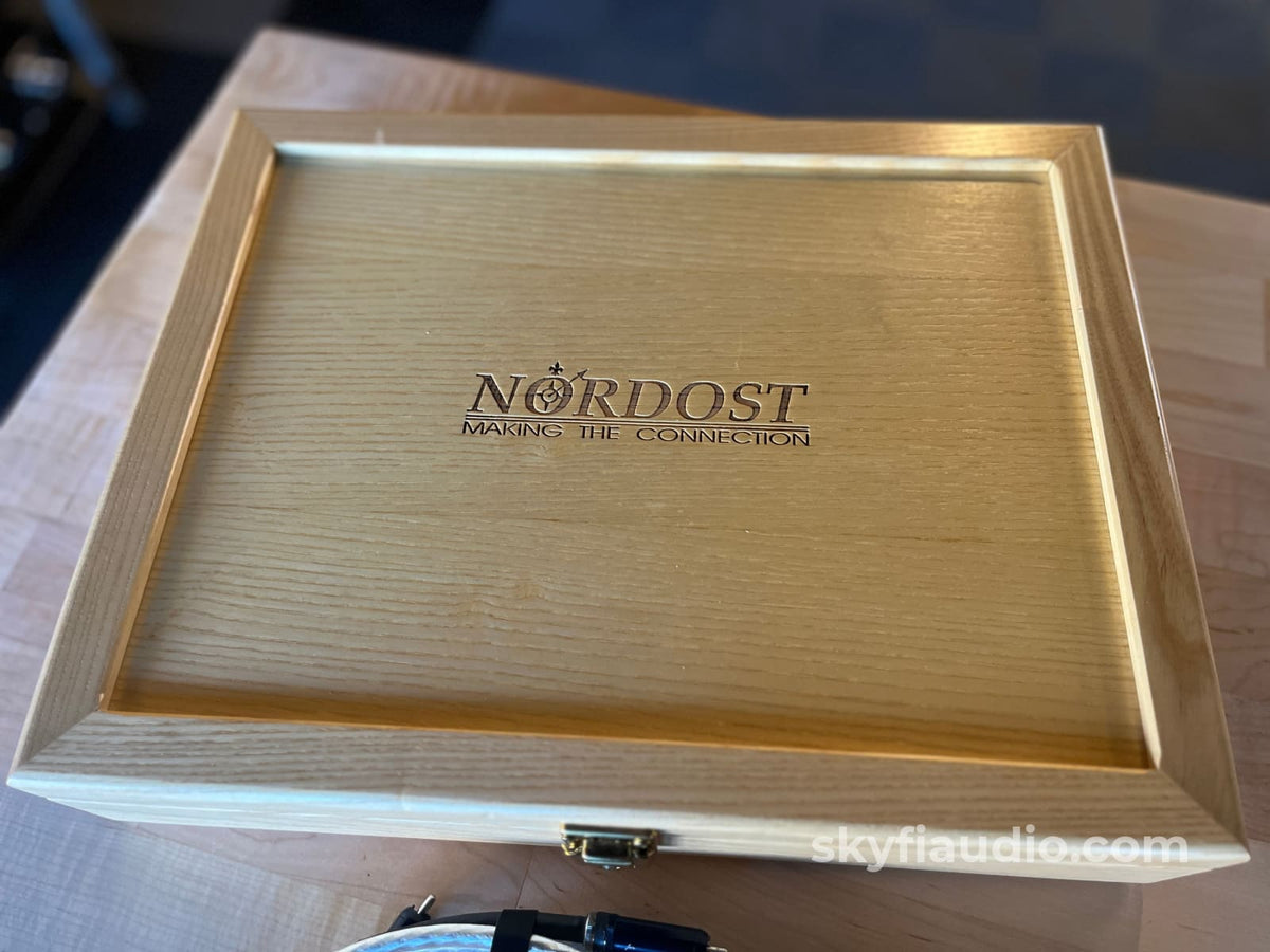 Nordost Valhalla WBT (Ag) RCA Cable Pair -2.2m Cables