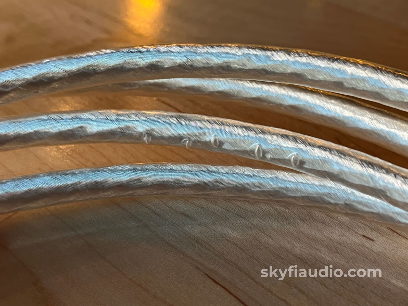 Nordost Valhalla RCA Interconnects (Pair) - Silver (Ag) Locking WBT Connectors - 2.2m Cables