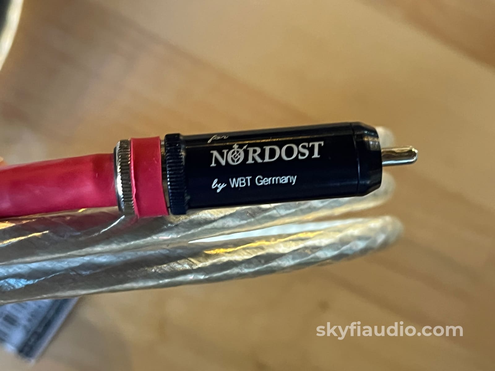 Nordust Valhalla WBT (Ag) RCA Cable Pair -2.2m Cables