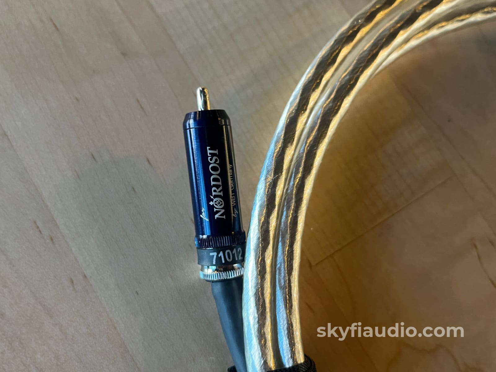 Nordust Valhalla WBT (Ag) RCA Cable Pair -2.2m Cables