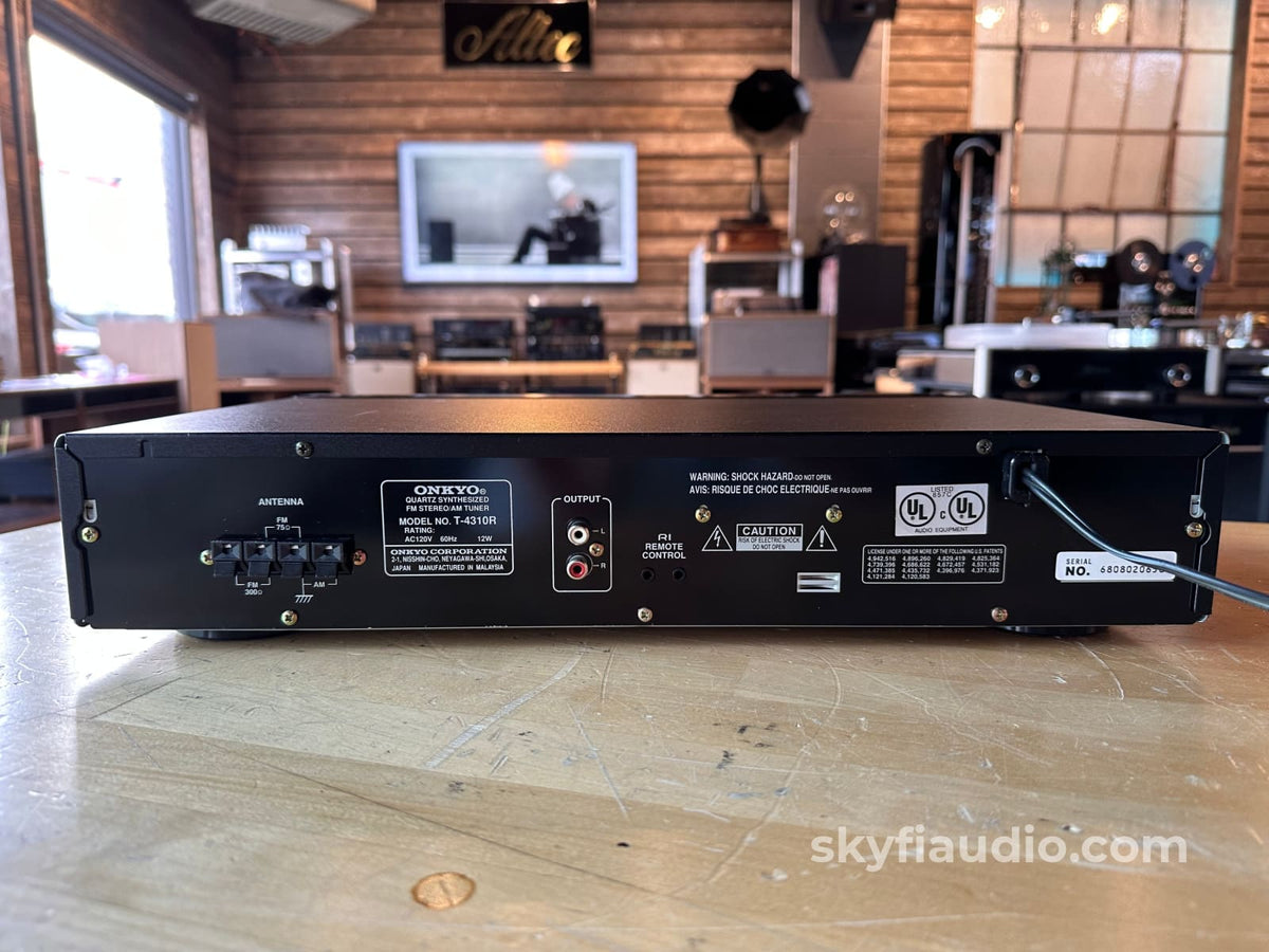 Onkyo T-4310R R1 Series Am/Fm Tuner W/Rds