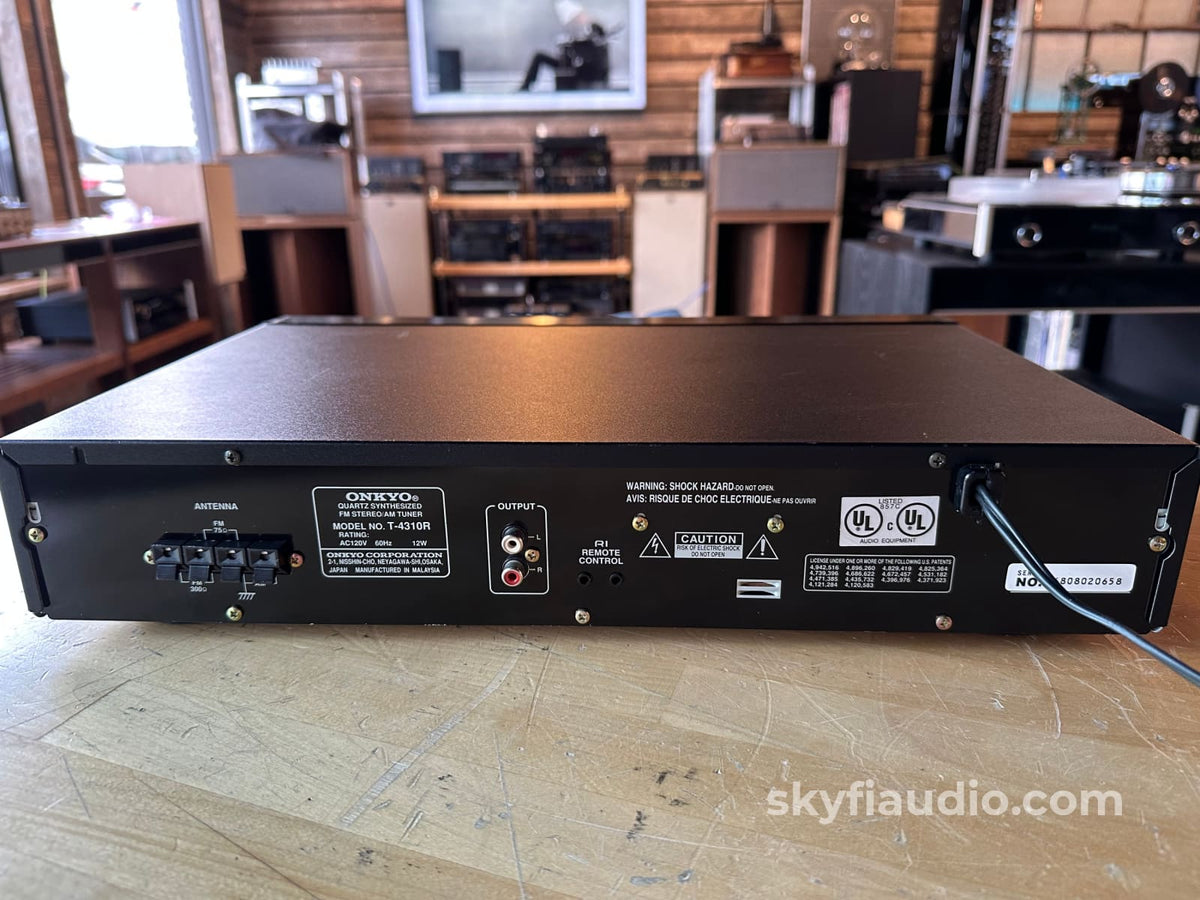 Onkyo T-4310R R1 Series Am/Fm Tuner W/Rds