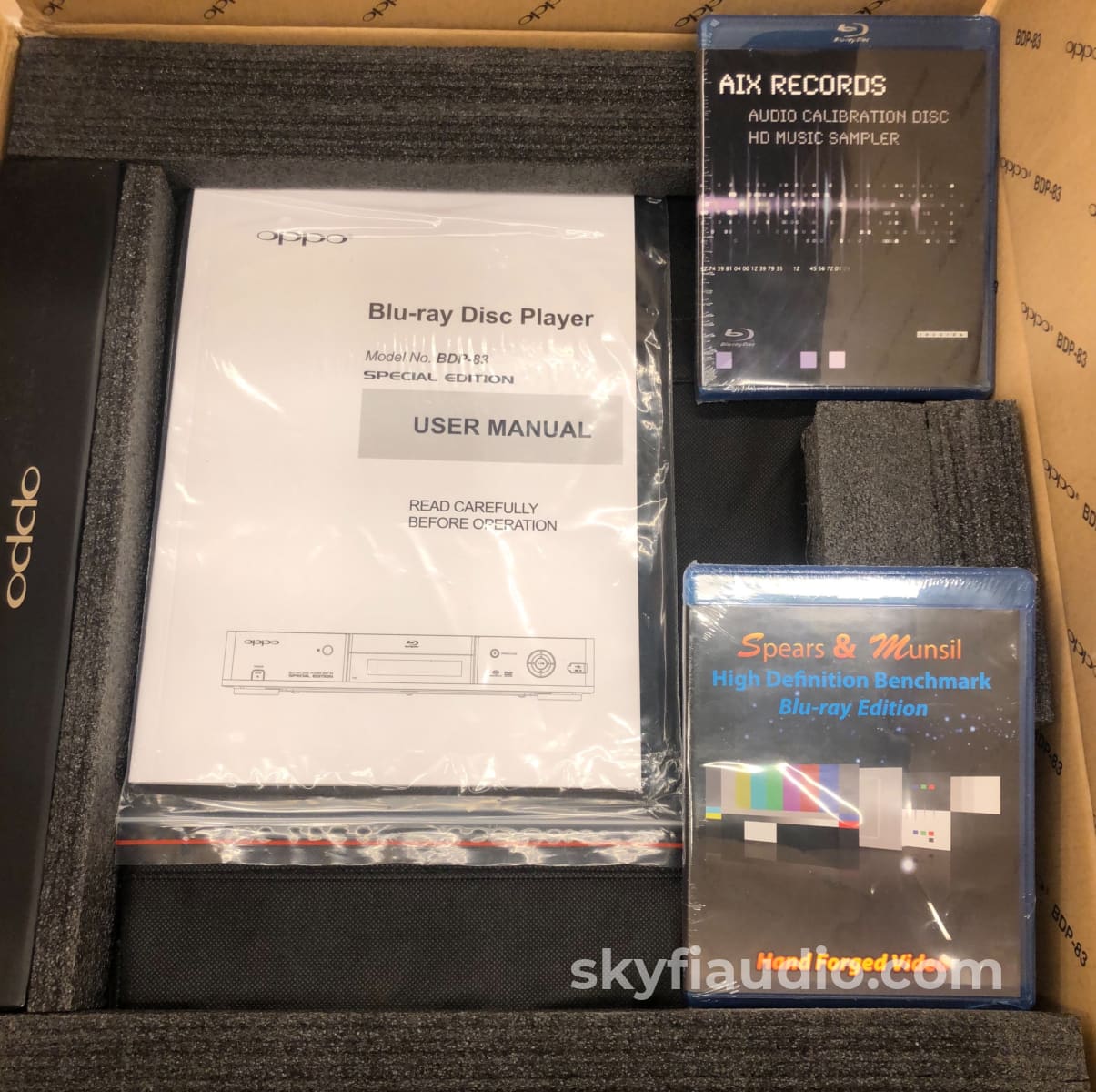 Oppo Bdp-83 Se (Special Edition) Brand New Sacd Blu-Ray Player - Last Of The Best 120/240V Cd +
