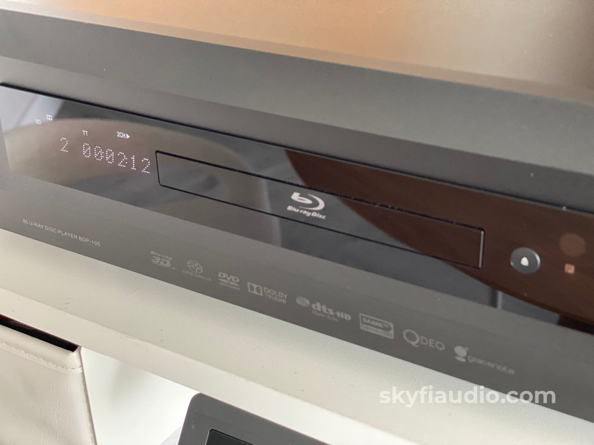 Oppo Bp - 105 Universal Disc Player And Dac - Sacd/Cd Dvd - Audio Hdcd Blu - Ray Etc. Cd + Digital