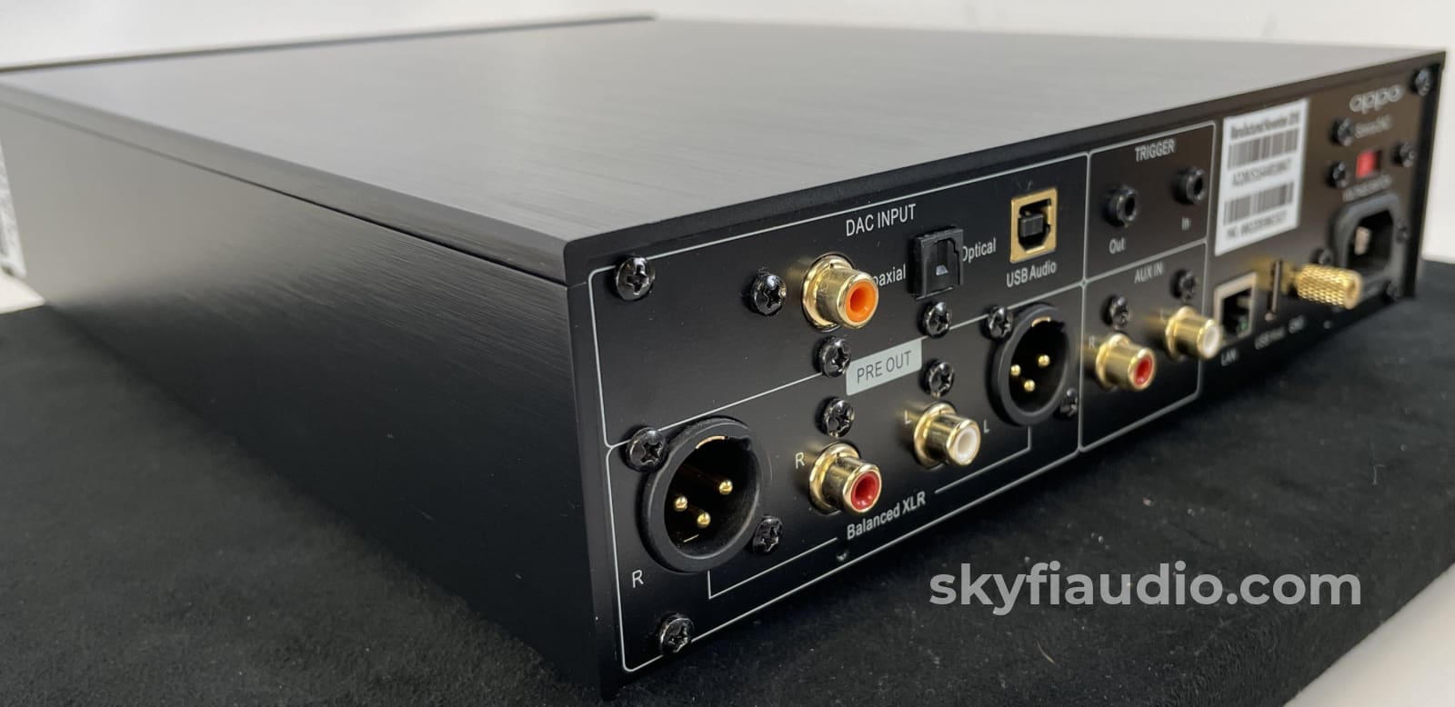 Oppo Sonica Audiophile Dac And Network Streamer - Ess Es9038Pro Sabre Cd + Digital