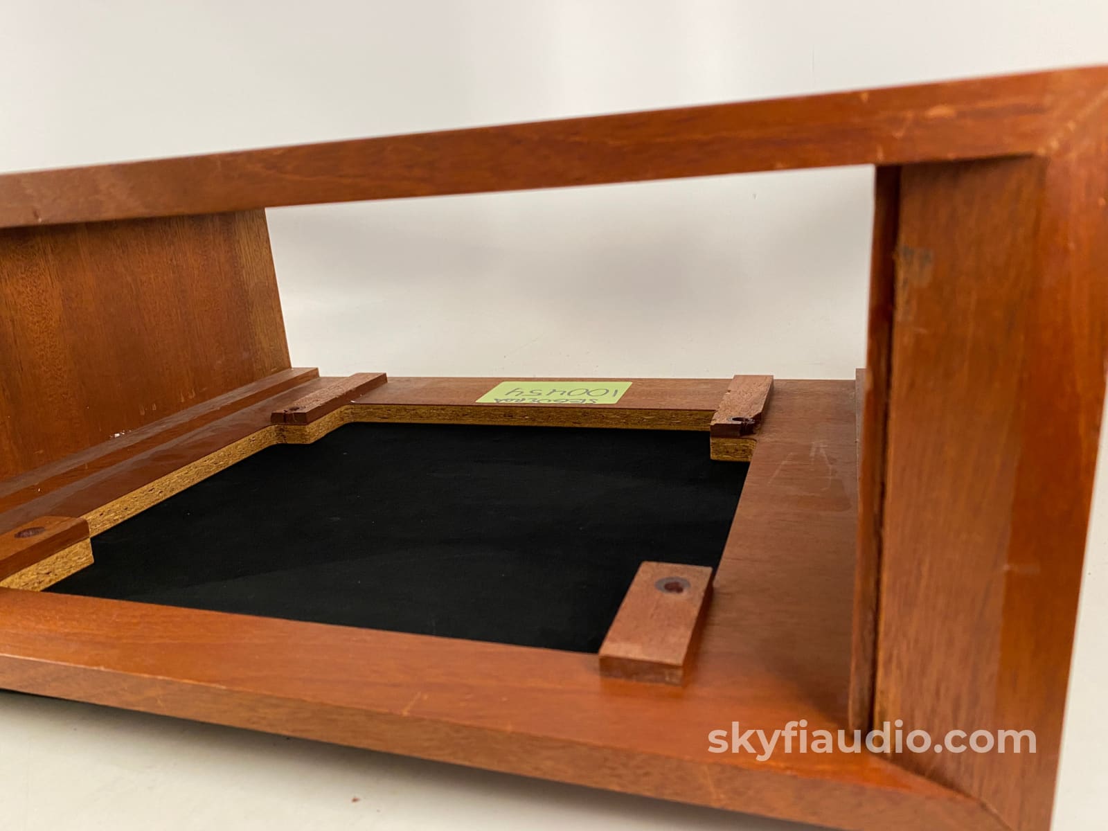 Original Wood Cabinet For Sequerra Fm Tuner - Super Rare Accessory