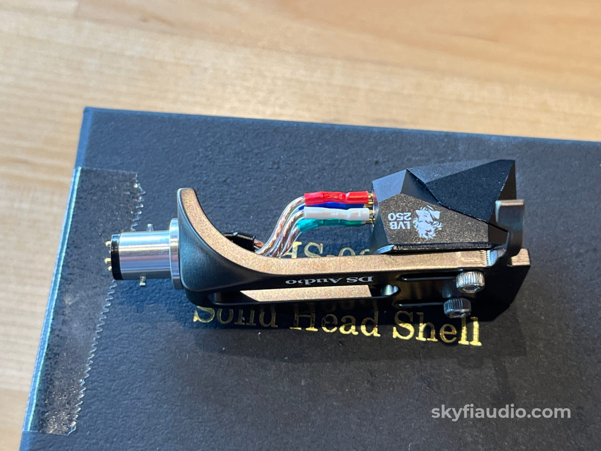 Ortofon 2M Black LVB on DS Audio HS-001 Headshell- Calibrated for 1200GR/GR2 - Phono Cartridge