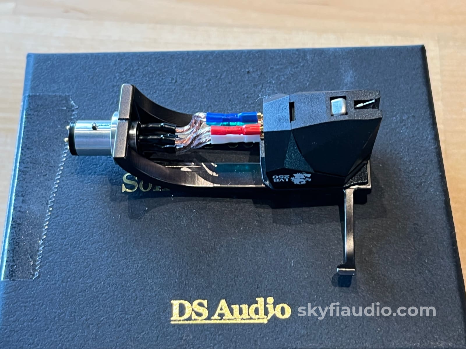 Ortofon 2M Black LVB on DS Audio HS-001 Headshell- Calibrated for 1200GR/GR2 - Phono Cartridge