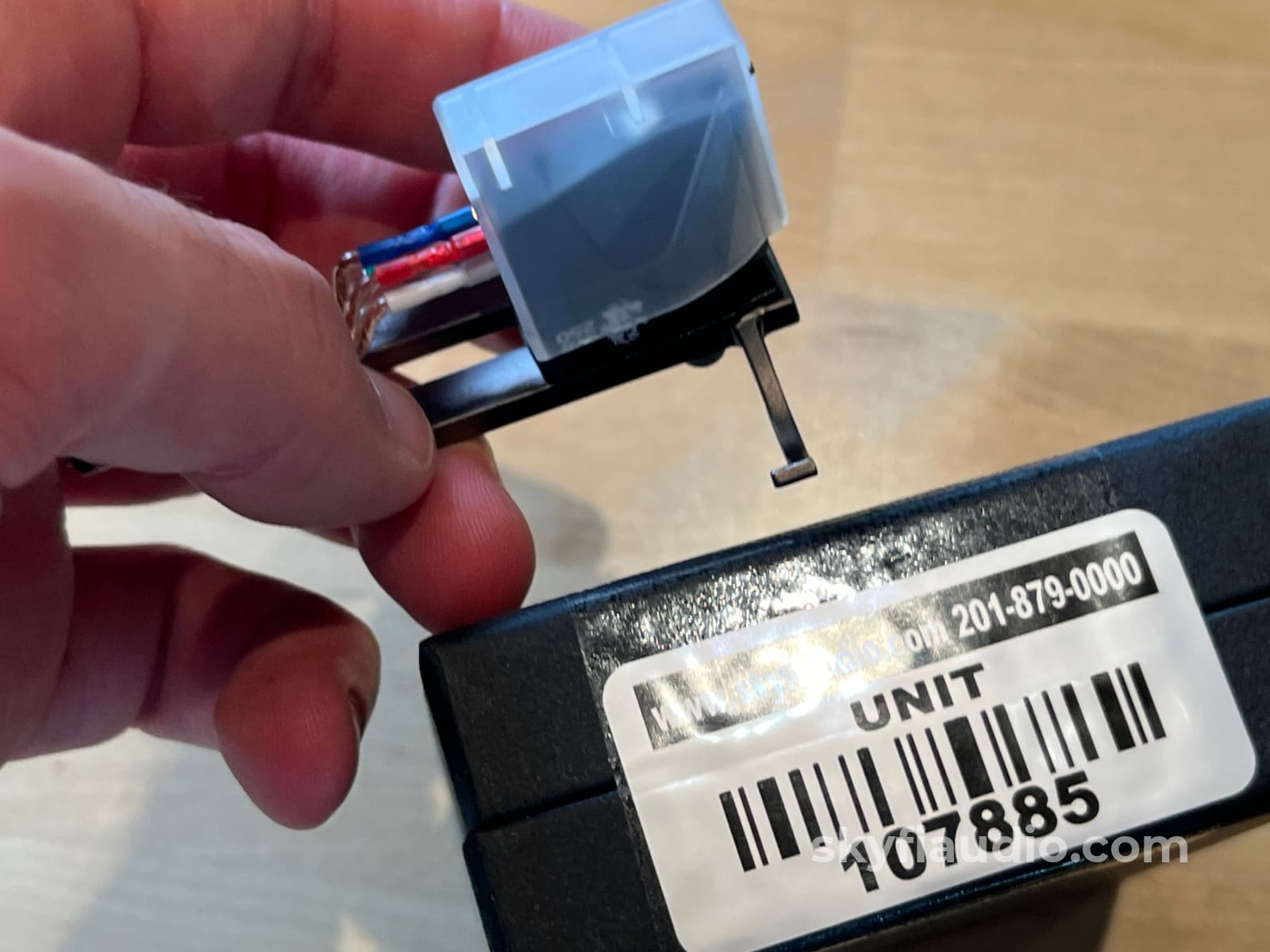 Ortofon 2M Black LVB on DS Audio HS-001 Headshell- Calibrated for 1200GR/GR2 - Phono Cartridge