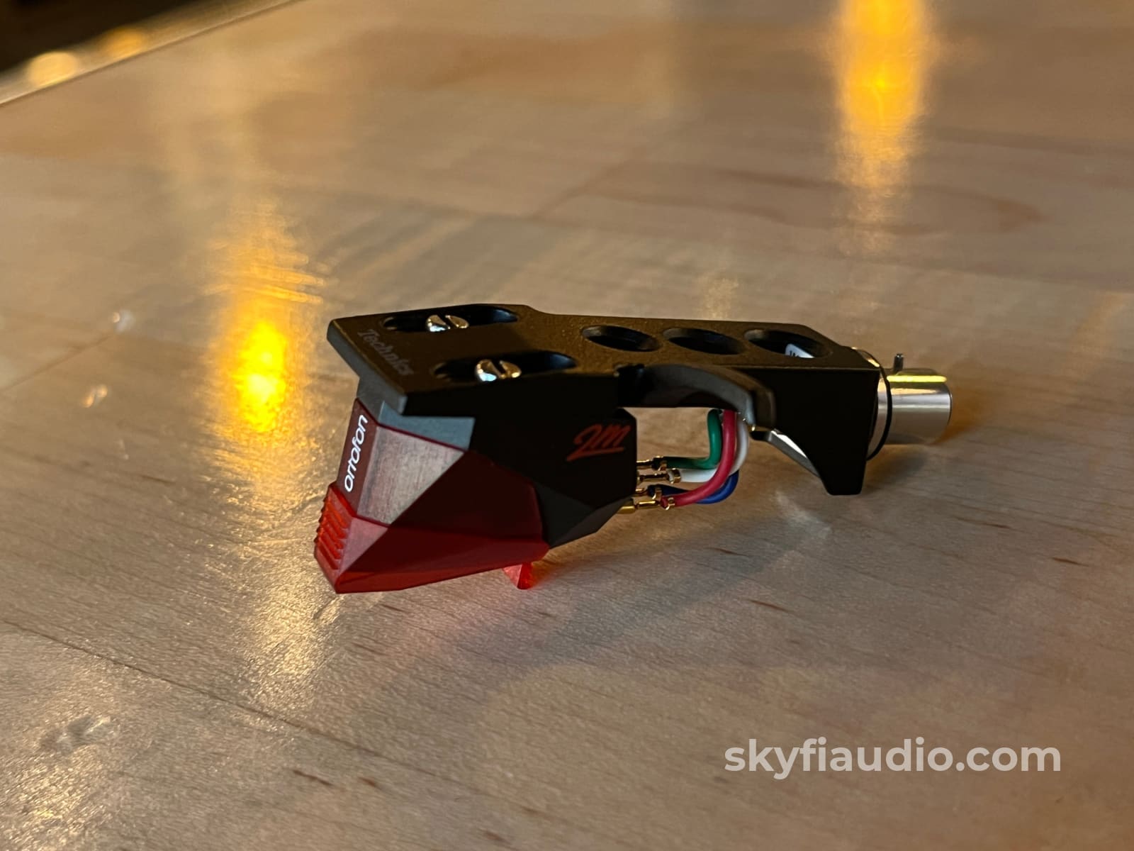 Ortofon 2M Red Phono Cartridge Paired w/Technics OEM Headshell (With Logo) NEW Phono Cartridge