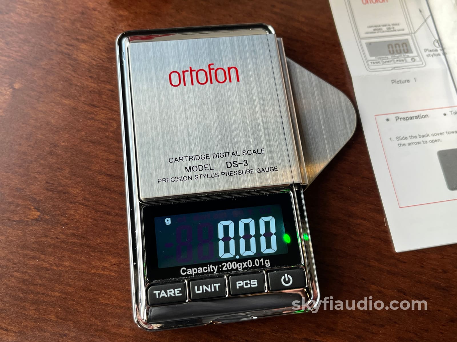 Ortofon DS-3 Stylus Pressure Gauge - SkyFi Exclusive