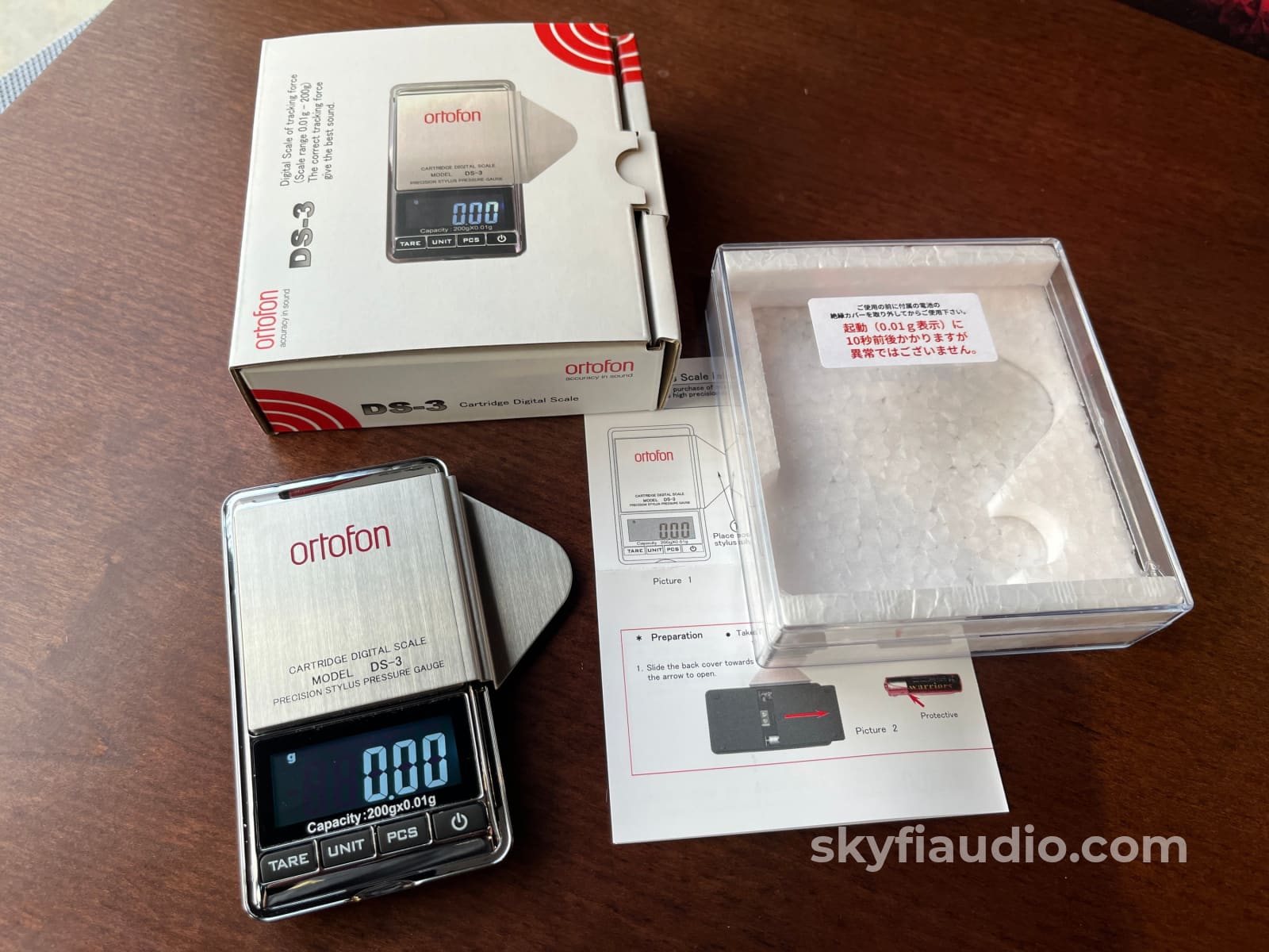 Ortofon DS-3 Stylus Pressure Gauge - New Accessory