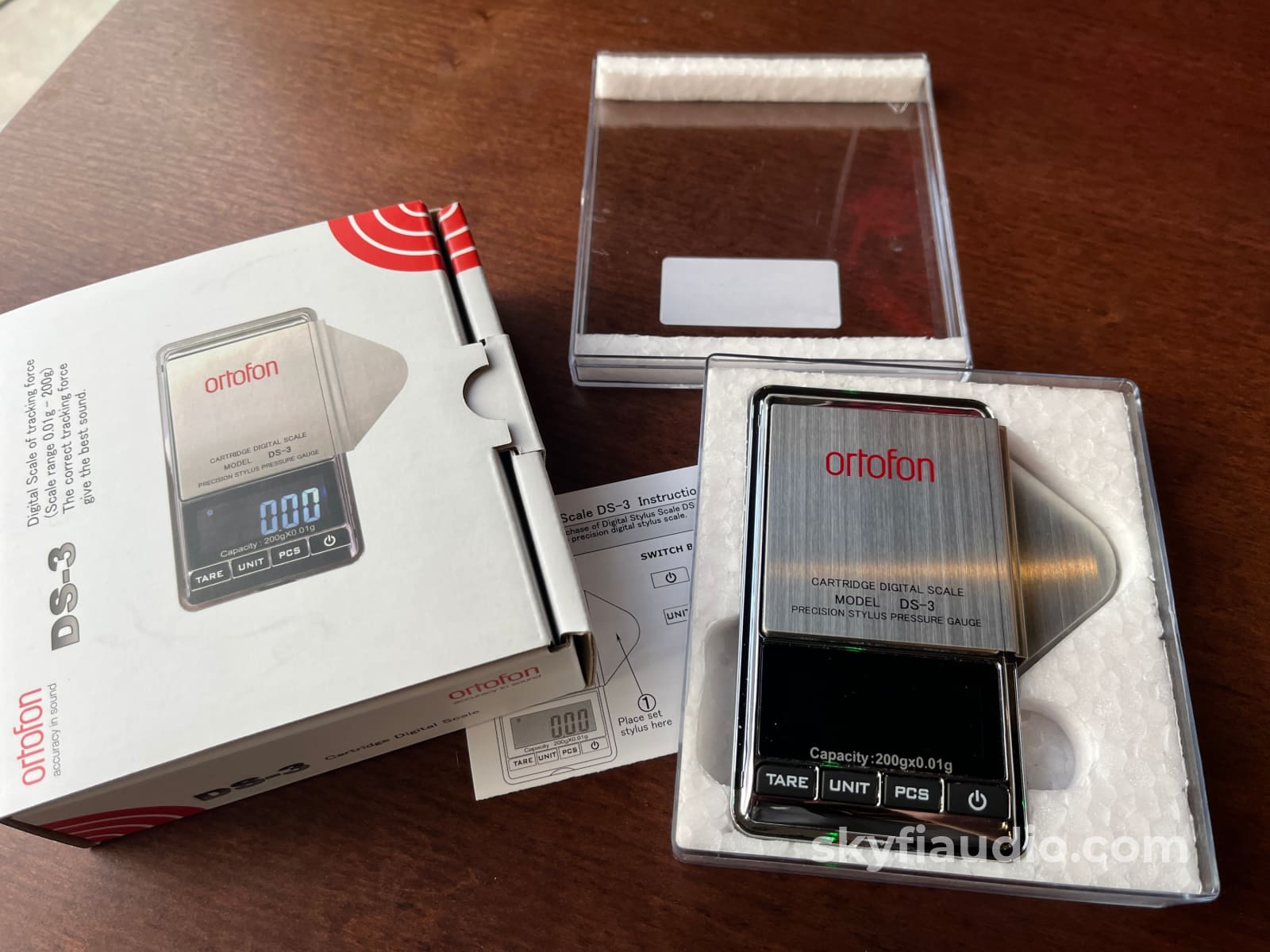 ポータブルプレーヤー Ortofon DS-1 Cartridge Digital Scale Ortofon DS-1 Stylus Force Gauge from Needle Doctor Sweepstakes